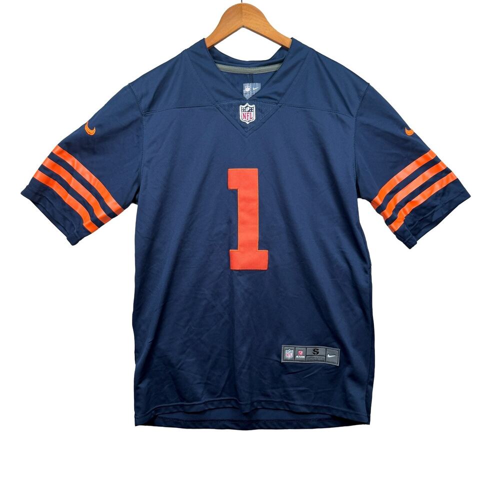 Justin Fields Chicago Bears Nike On Field Dri Fit Stitched NFL Jersey Size S